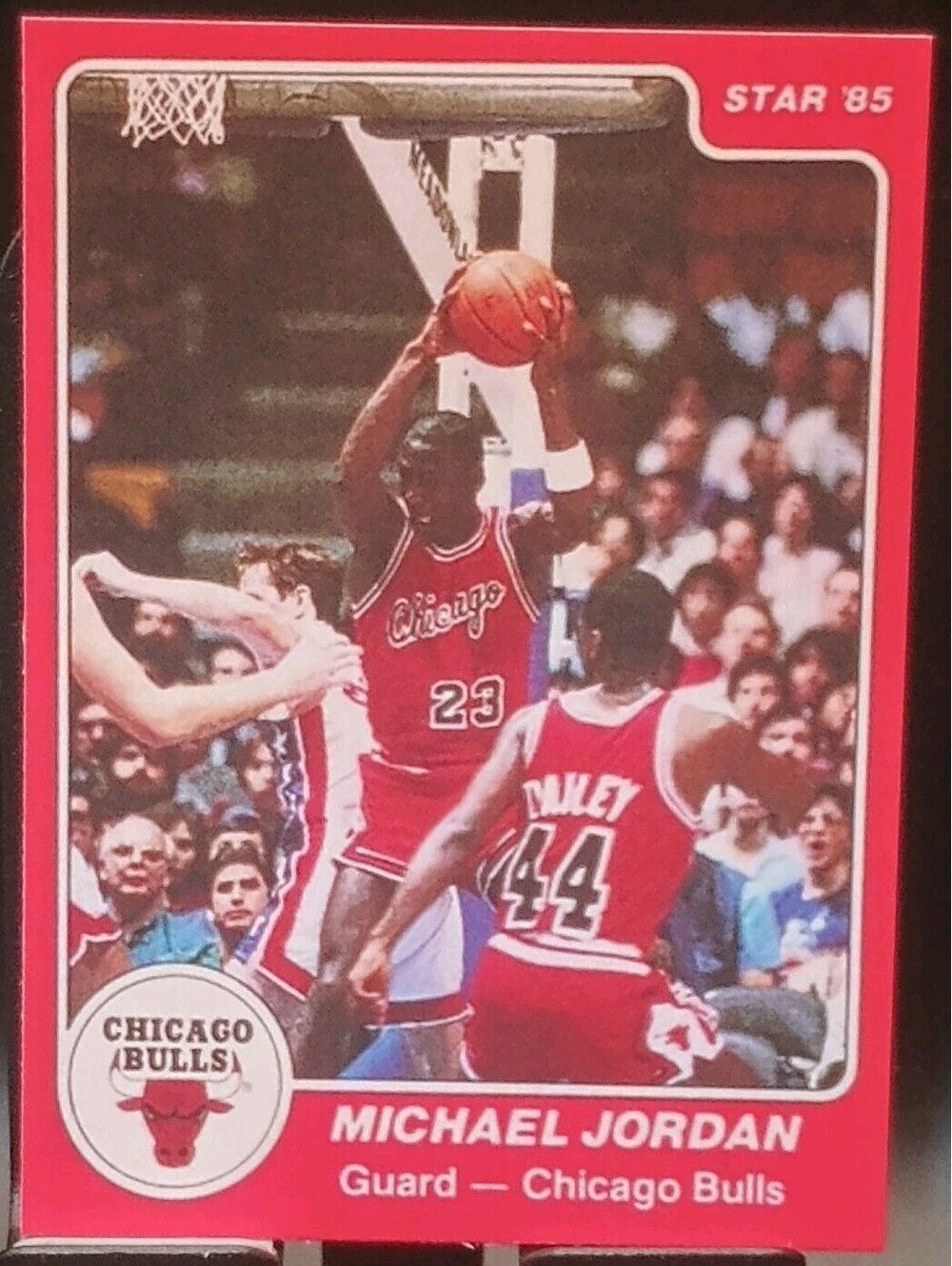 Michael Jordan 1996 Topps STAR '85 Novelty Reprint #101
